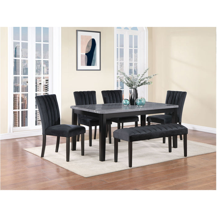 Vhong - Dining Table - Gray