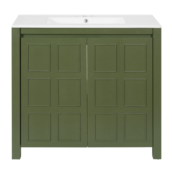 Bathroom Vanity Organizer With Sink, Combo Cabinet Set, Bathroom Storage Cabinet