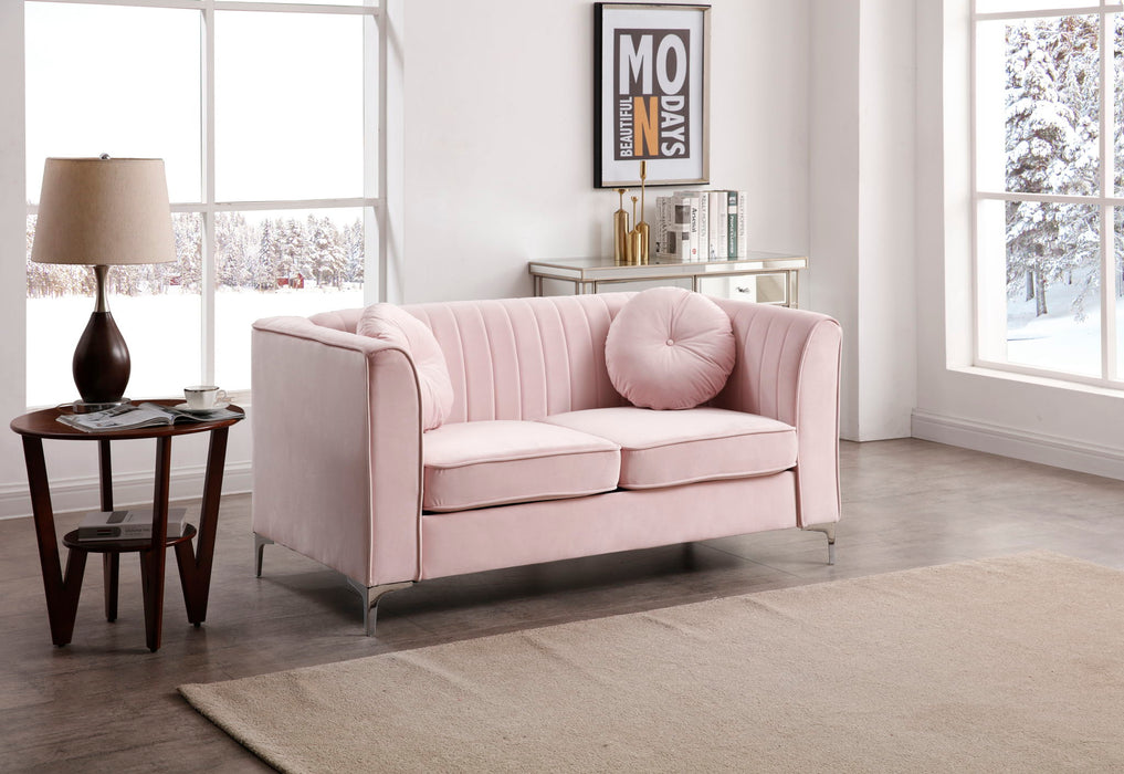 Delray - Micro Suede Loveseat