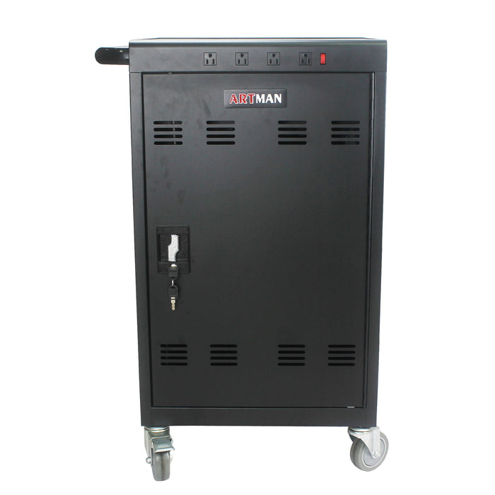 Mobile Charging Cart For Tablets Laptops 35, Device Capacity Matt Metal