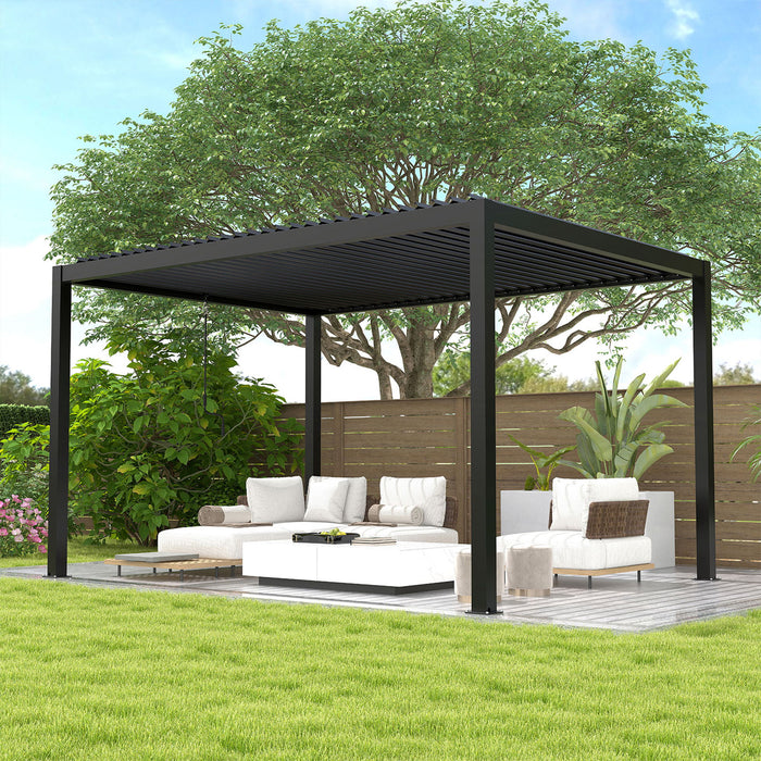 Premium Louver Pergola Aluminium Frame & Louvers