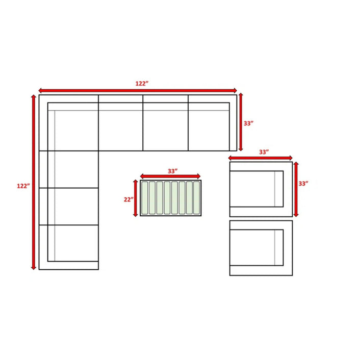 Stylish Sofa Seating Group With Cushions Perfect For Outdoor Gatherings
