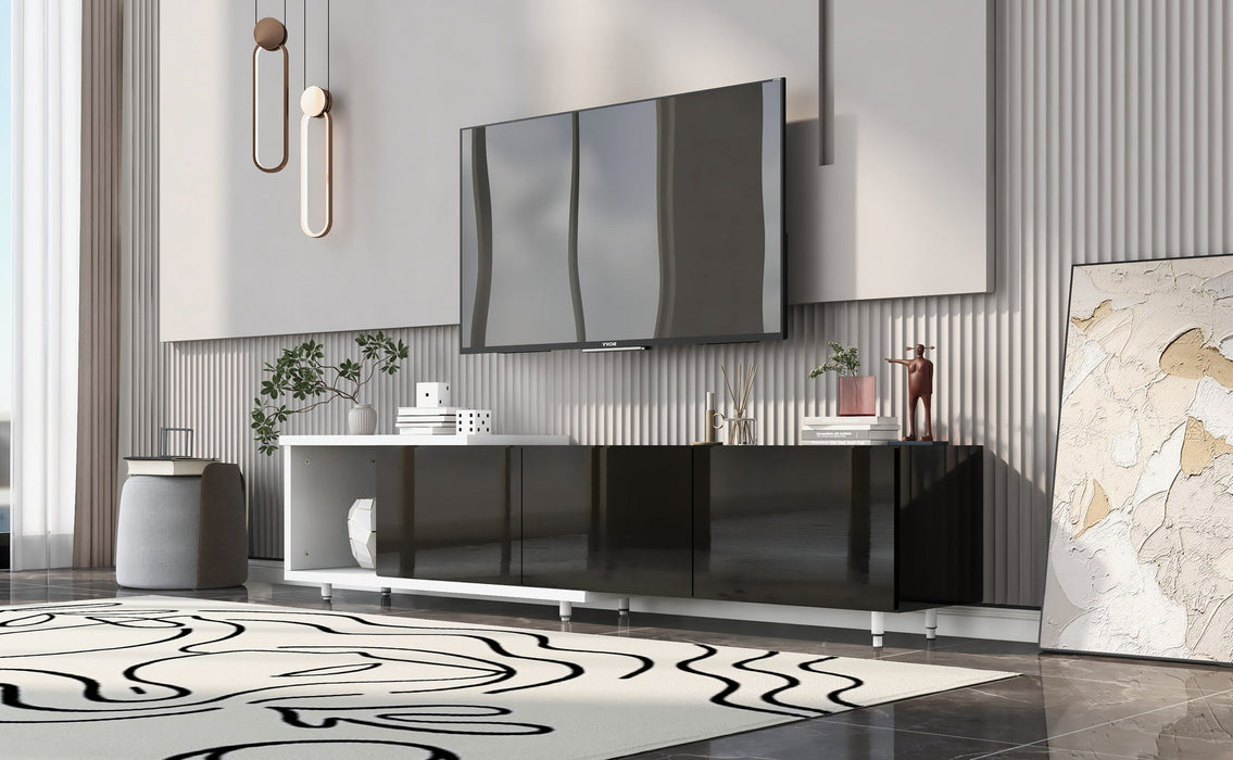 Modern Stylish Extendabletv Stand TV Cabinet For 80" TV