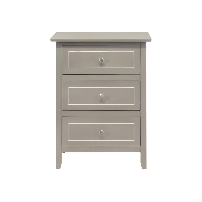 Daniel - 3 Drawer Nightstand