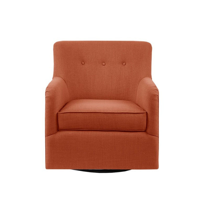 Adele - Swivel Chair With Button Tufted Back