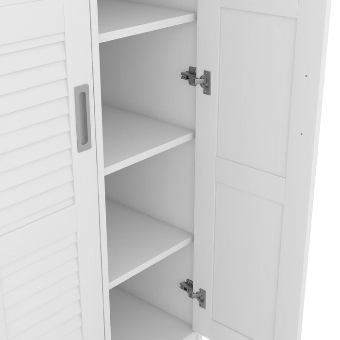 3 Door Shutter Wardrobe & Shelves