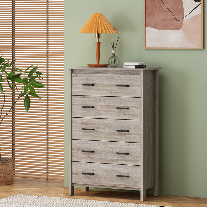 Titeca - Contemporary 5 Drawer Dresser