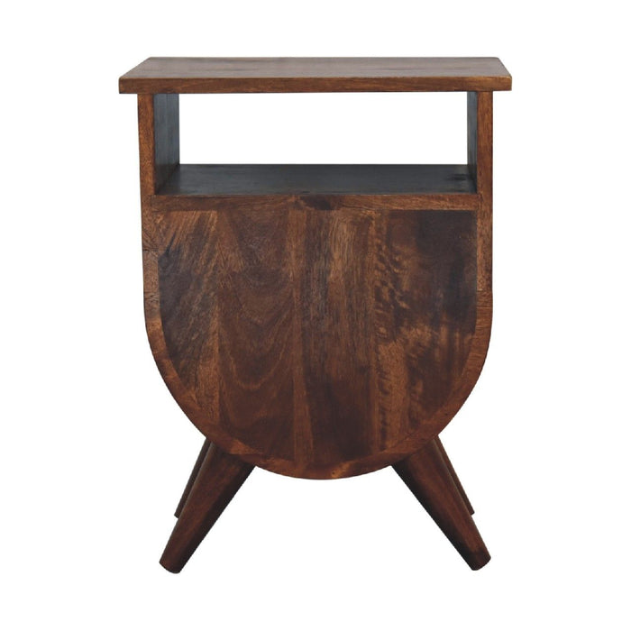 Split - Bedside Table - Chestnut