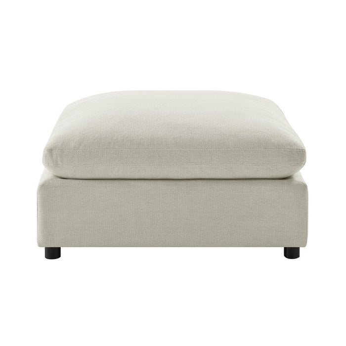 Cassandra - Square Ottoman - Beige