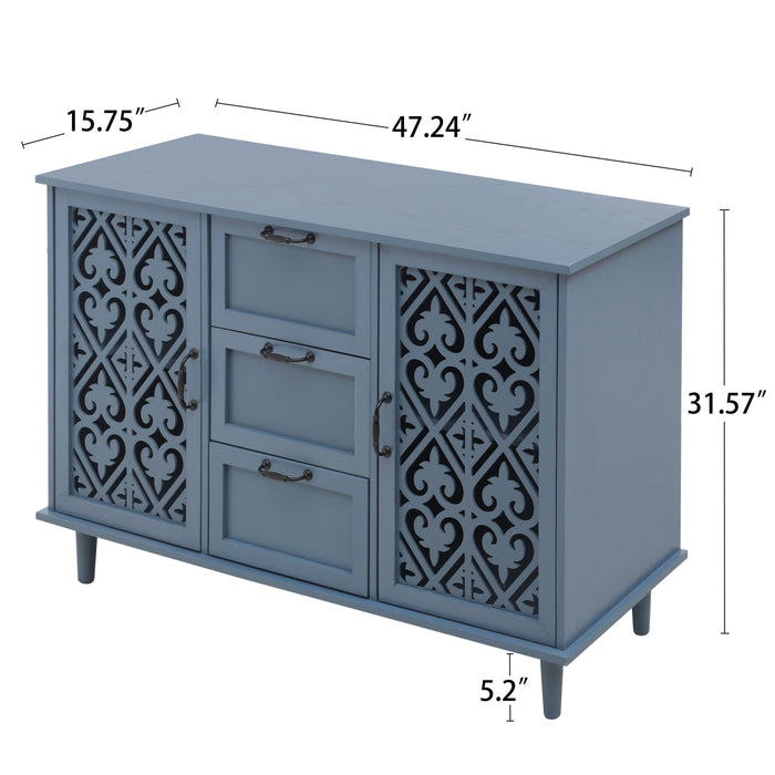 2 Door 3 Drawer Cabinet
