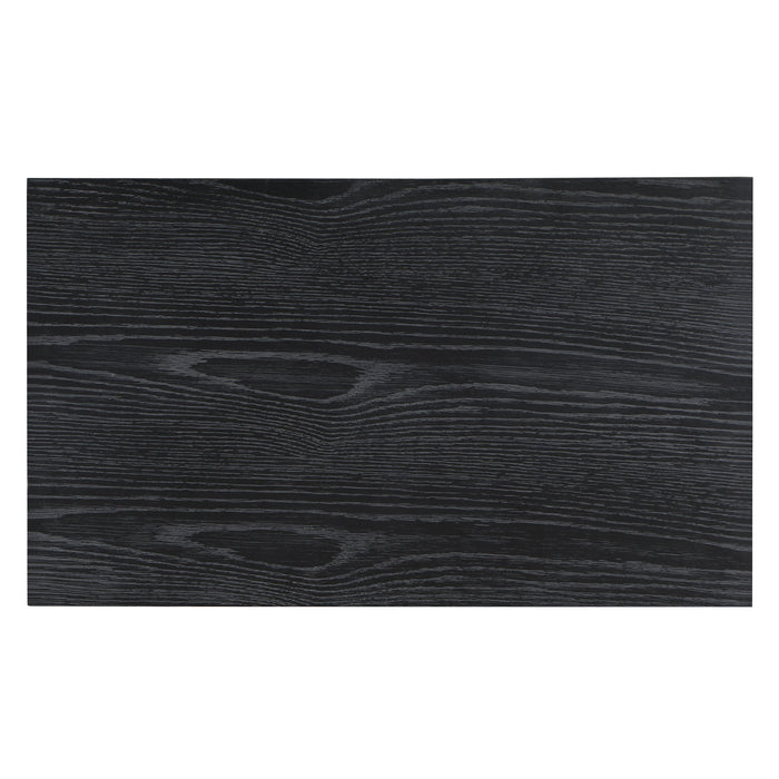 Danielle - 2 Drawer Nightstand With Knobs - Black