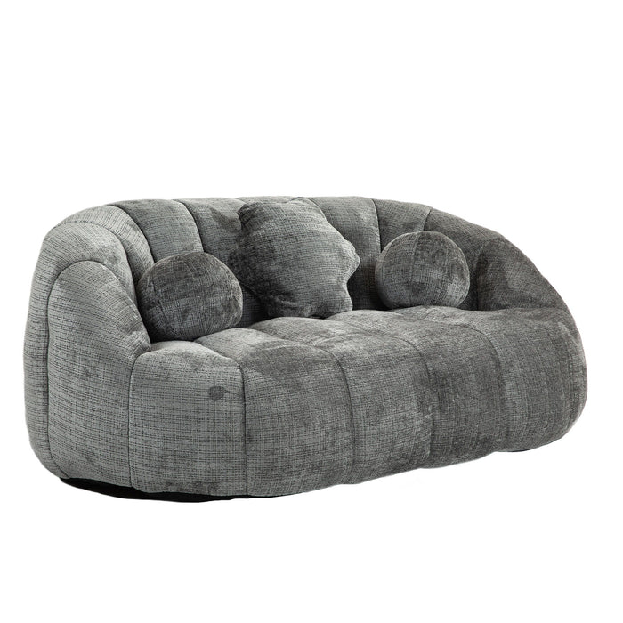 Bean Bag Lazy Sofa Durable Comfort Lounger High Back Bean Bag Chair Couch