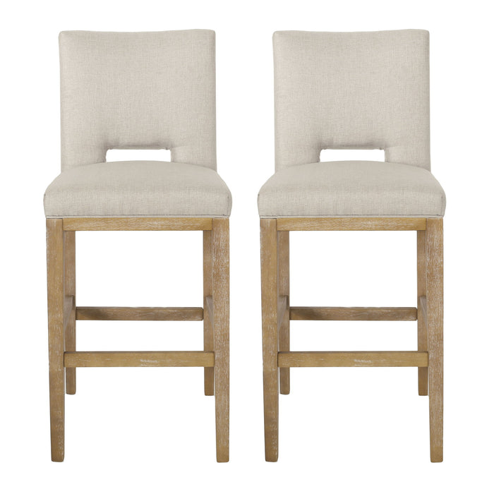 Counter Stools (Set of 2) - Wheat