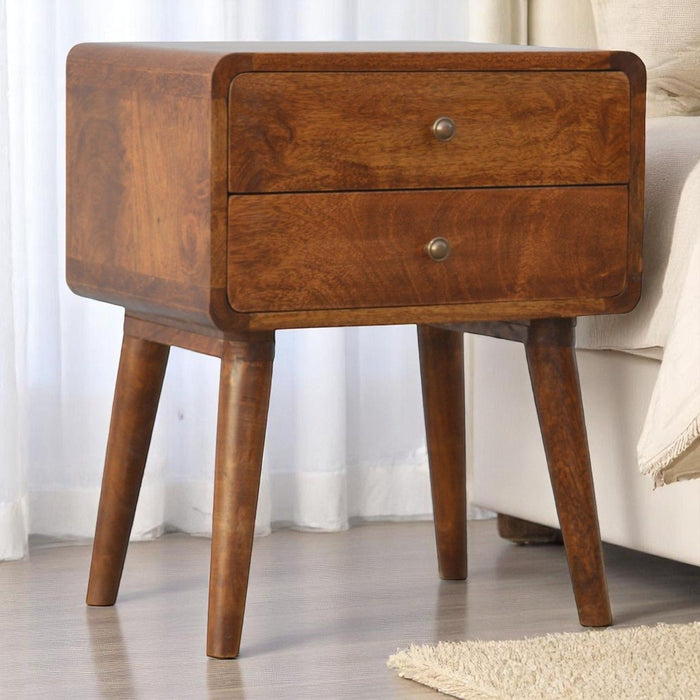 Curved Nightstand