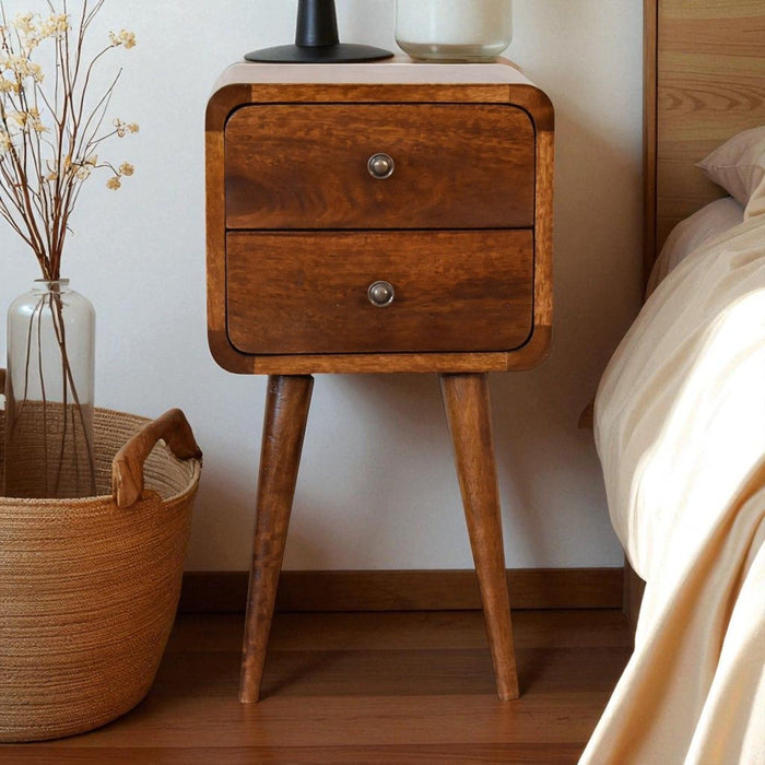 Curved Nightstand