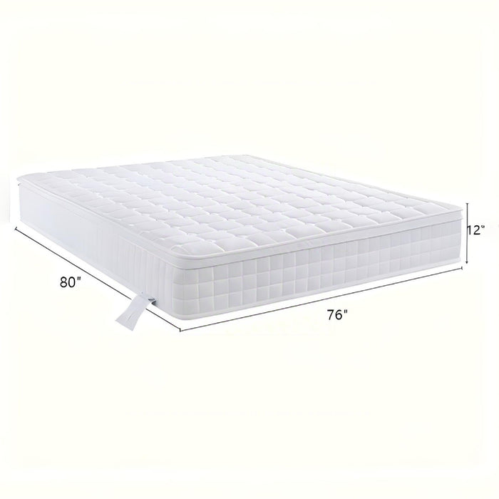 12" Innerspring Hybrid With Gel Foam For Motion Isolation Mattress