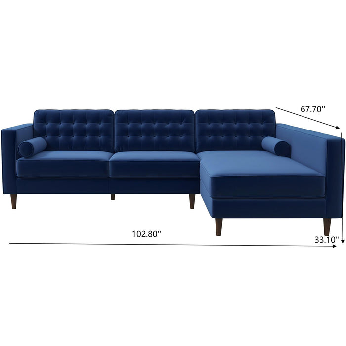 Christian - Mid-Century Modern Design Sectional Sofa