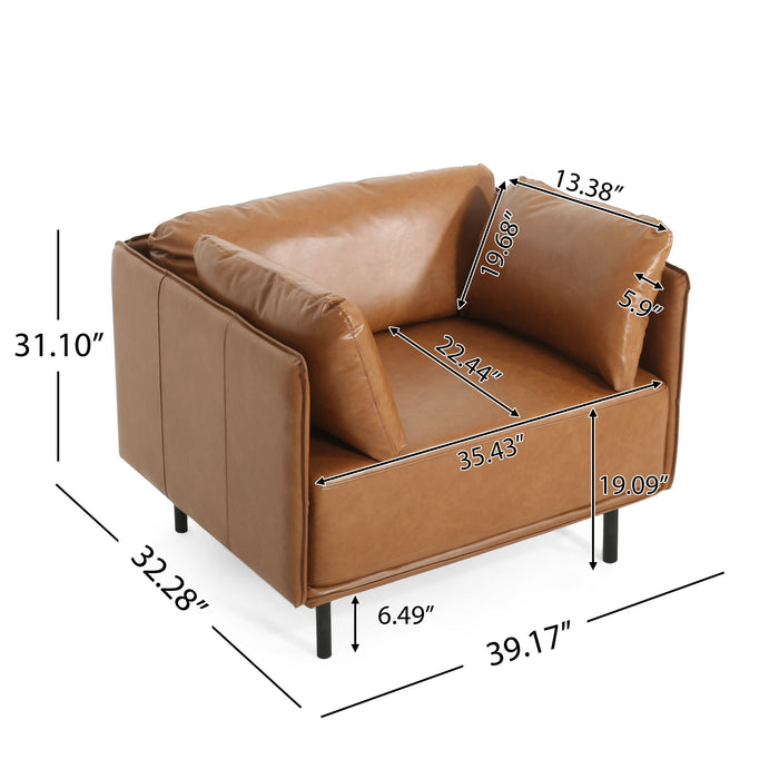 Vintage Modern Aesthetic Appeal Lounge Chair