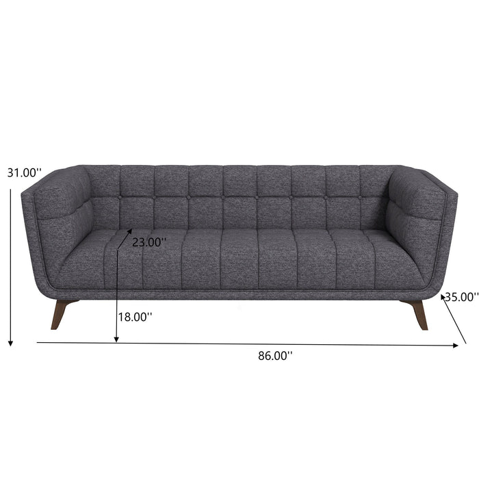 Addison - Mid-Century Modern Design Tufted Sofa