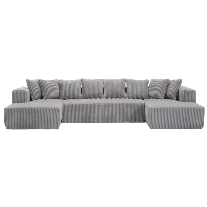 Modular U Shaped Sectional Sofa