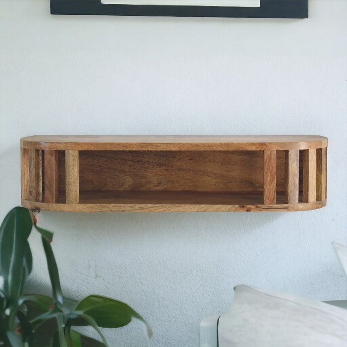 Ariella - Floating Console Table - Oak