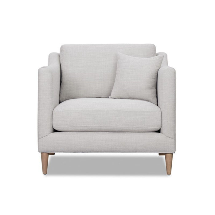 Chair With High Track Arms - Beige