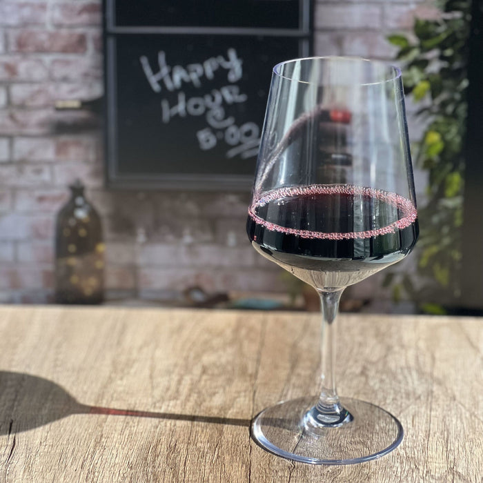 Leadingware Unbreakable Tritan Wine Glass Set, 18Oz, Bpa Free, 4 Piece - Clear