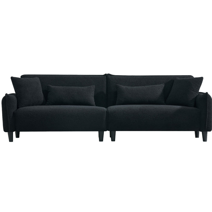 Teddy Velvet Sofa, Soft & Comfortable