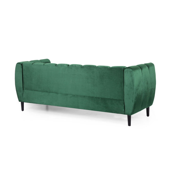 Miranda - Modern Glam Velvet 3 Seater Sofa