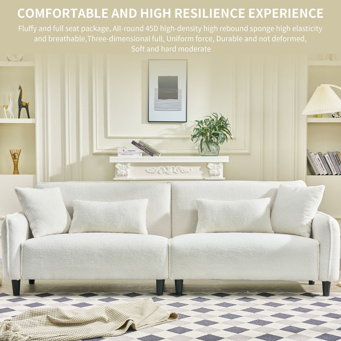 Teddy Velvet Sofa, Soft & Comfortable