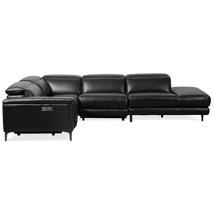 Zander - Reclining Sectional Sofa - Black