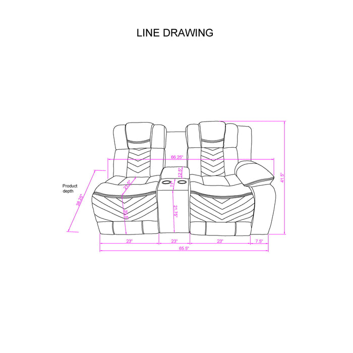 Raize - Sectional - Ash
