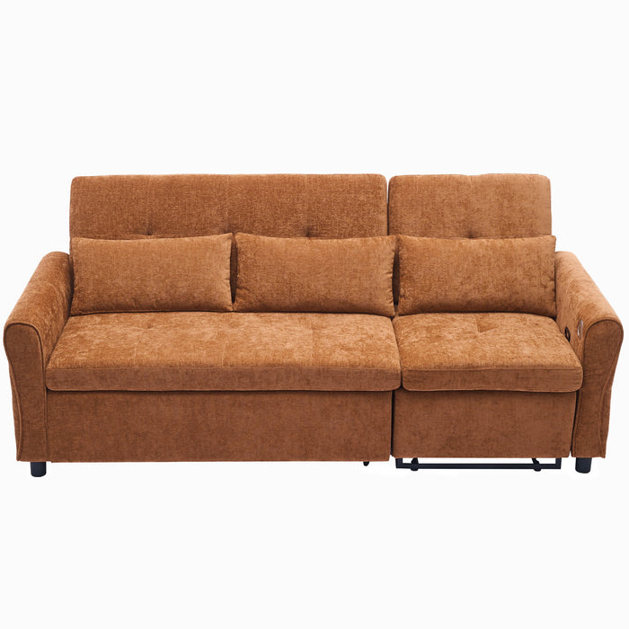 3 Seater Sofa Bed And Reversible Recliner