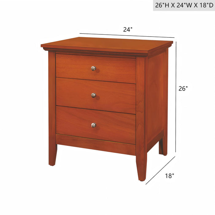 Hammond - 3 Drawer Nightstand