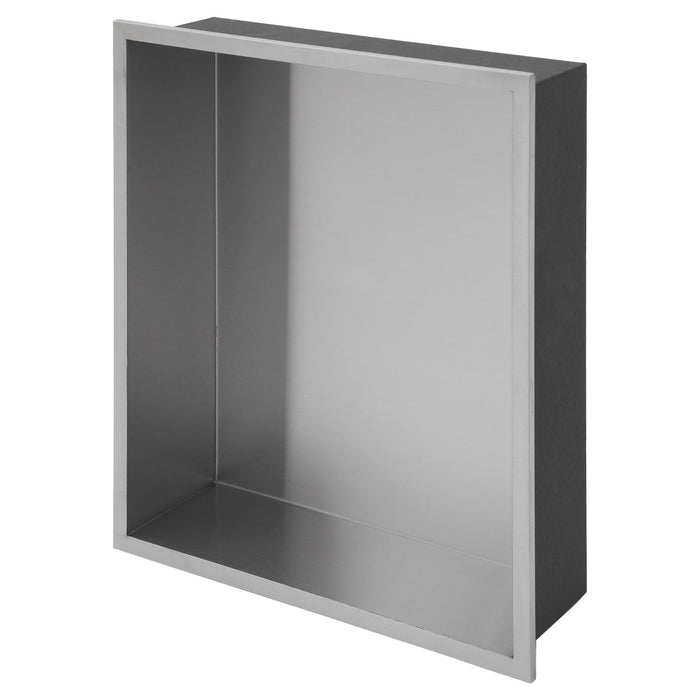 Stainless Steel Shower Niche With Seamless Design For Bathroom Storage
