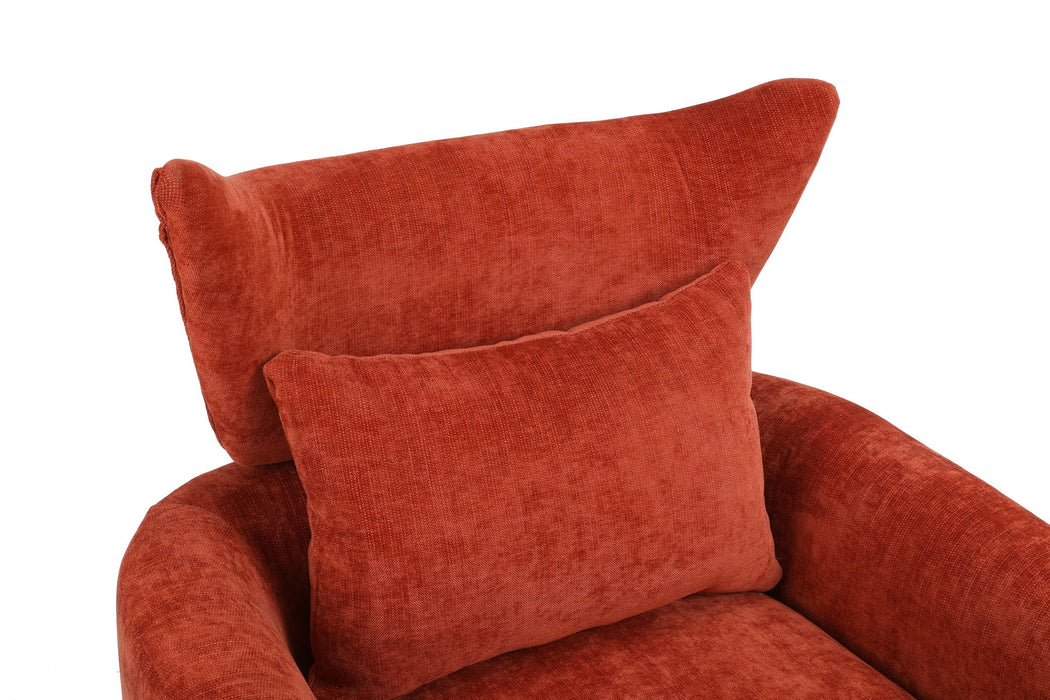 Classic Mid-Century 360 Degree Swivel Accent Chair