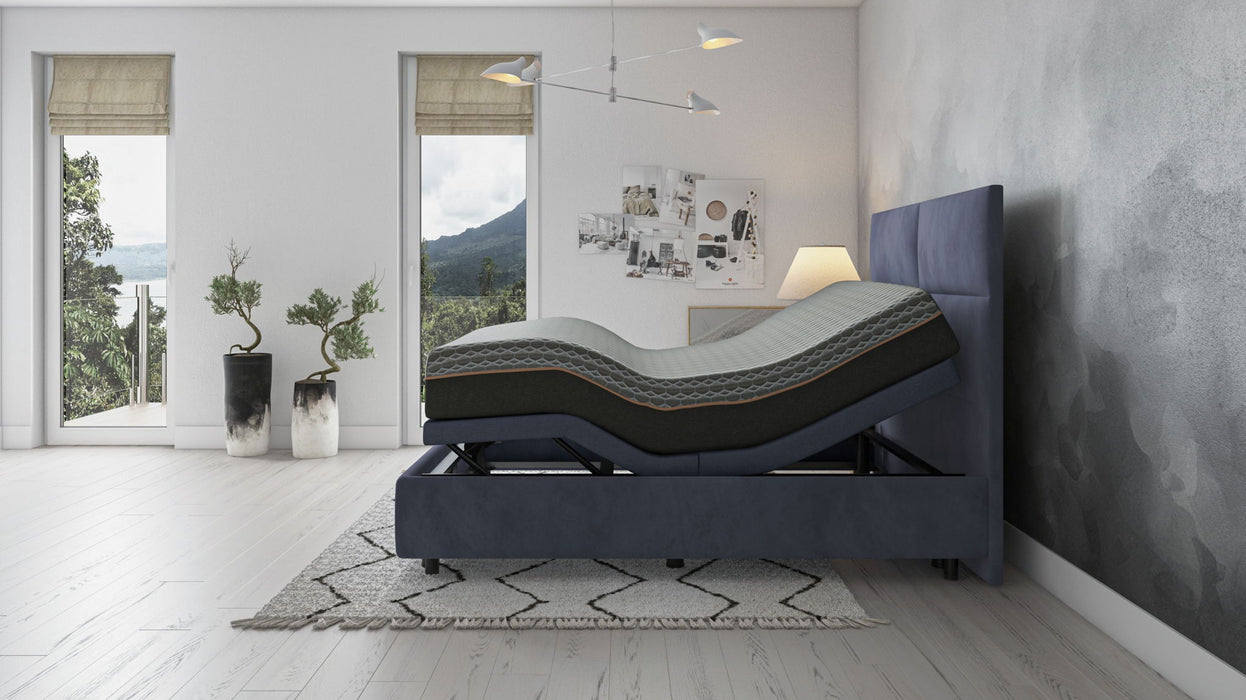 Copper Lux Hybrid - 12" Mattress With Copper Infused Contouring Memory Comfort Layer And Supportive Coil System