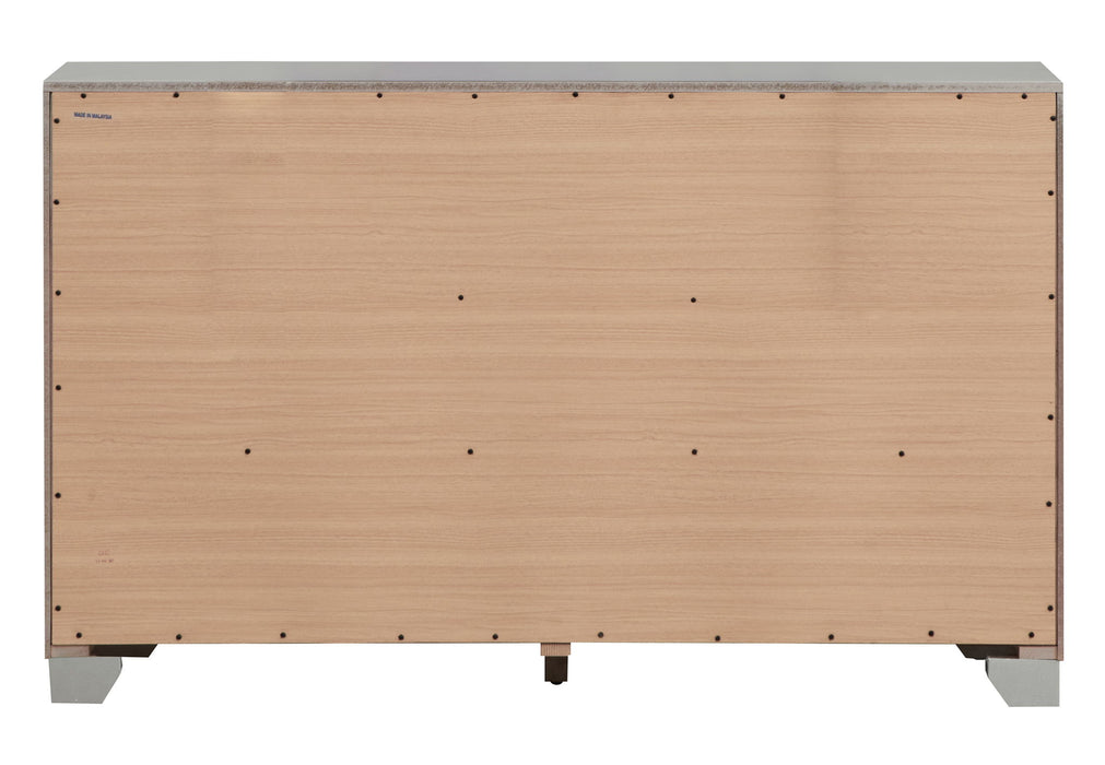 Madison - Dresser - Silver Champagne