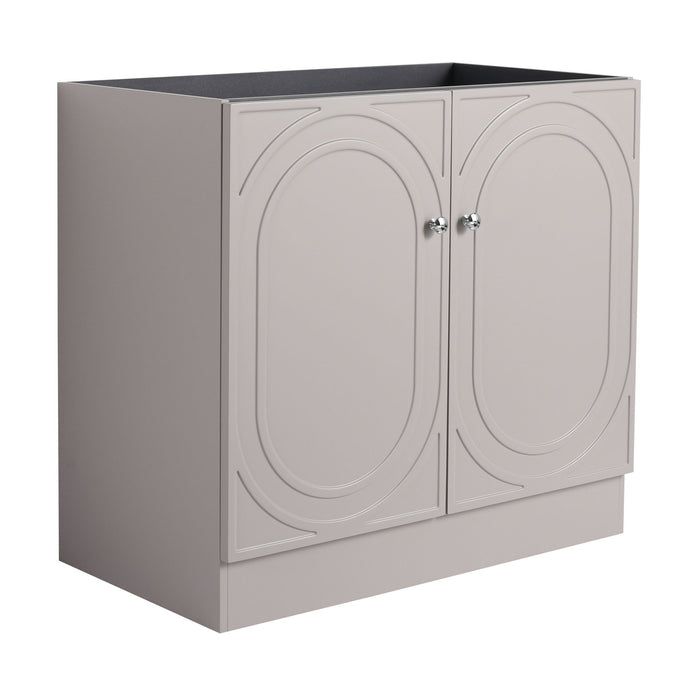 Modern Freestanding Bathroom Vanity With Soft Close Cabinet Doors