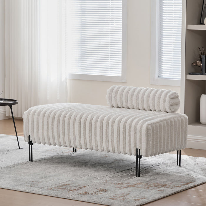 Mini Loveseat With Adjustable Backrest