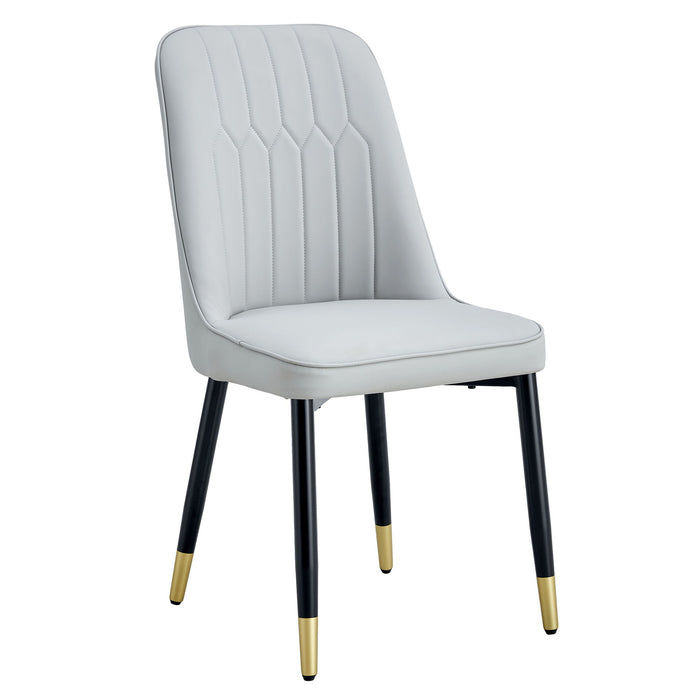 Modern Chair With Metal Legs