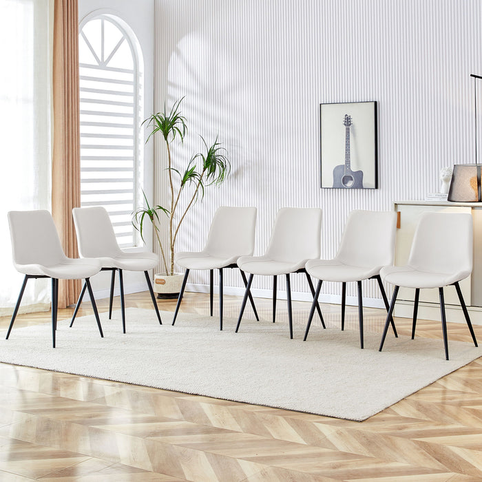 Modern Medieval Style Restaurant Cushioned Chairs With Suede Backrests