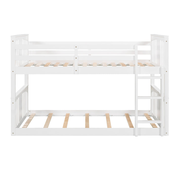 Guardrails Bunk Bed With Ladder