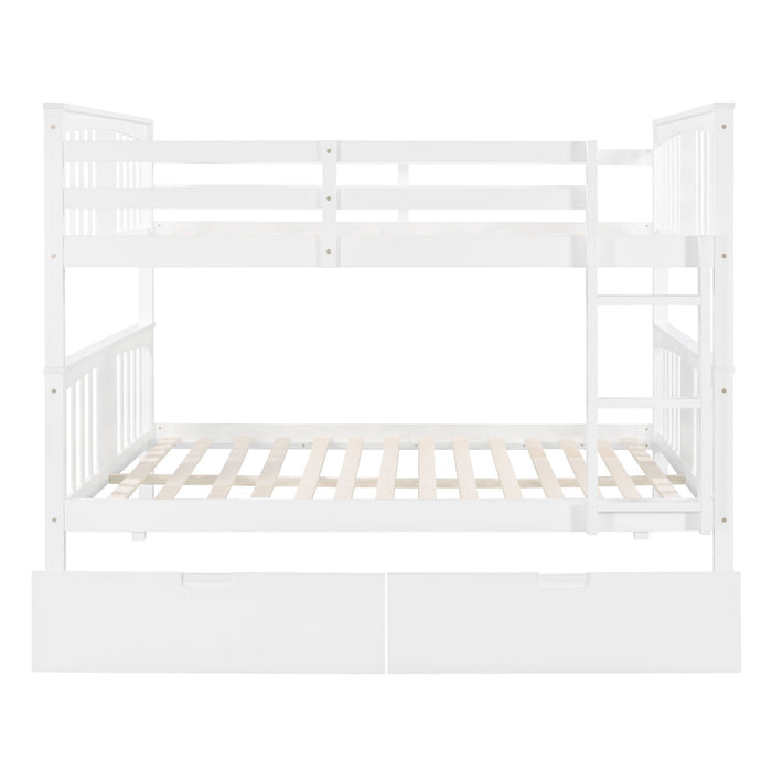 Bunk Bed With Ladder For Bedroom, Guest Room Furniture
