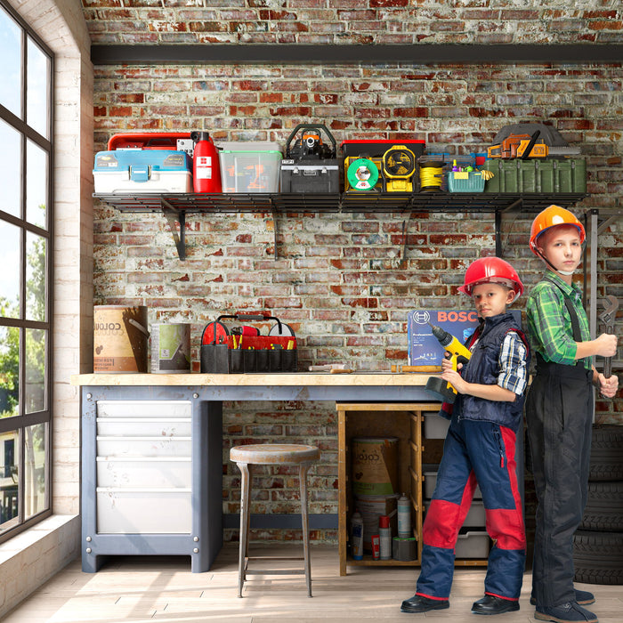 Wall Mounted Shelf For Garage