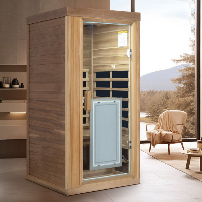 One Person Far Infrared Standard Indoor Sauna Room