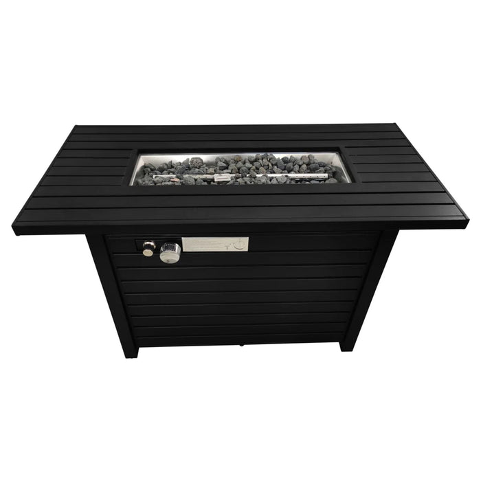 Outdoor Fire Pit Table With Lid Fuel Versatility