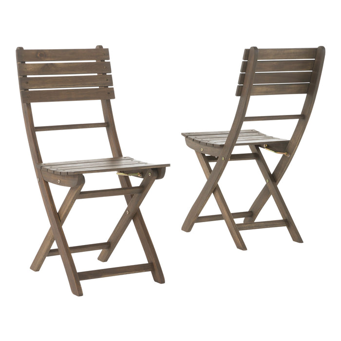 Positano - 4 Piece Foldable Chair - Gray
