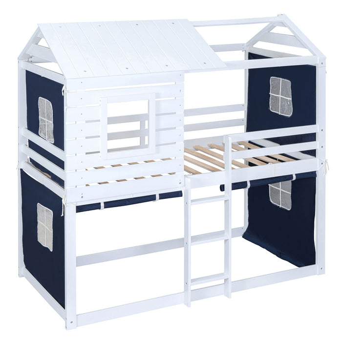 Bunk House Bed With Tent