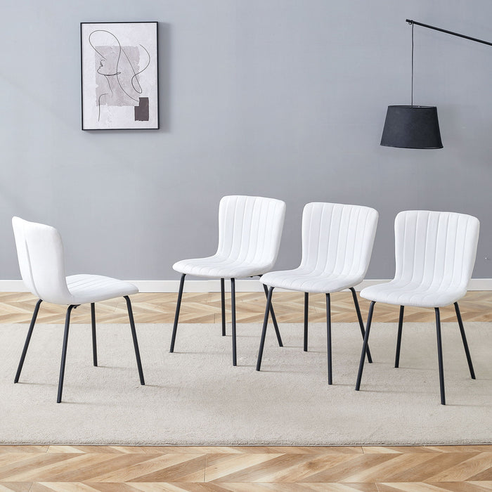 Luxury Minimalist Dining Chairs (Set of 4)